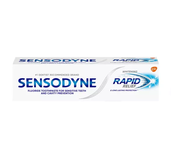Sensodyne Rapid Relief Whitening pasta do zębów ultraszybka ulga 75 ml