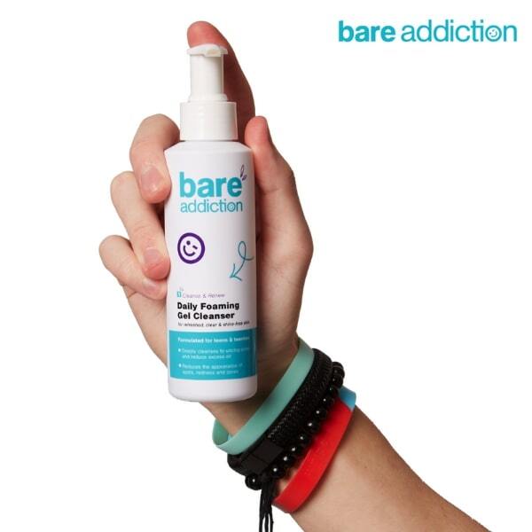Bare Addiction 150ml vaahtoava geelipuhdistusaine päivittäiseen ihonhoitoon