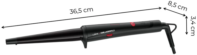 Modelador de cachos Rowenta Karl Lagerfeld CF321LF0