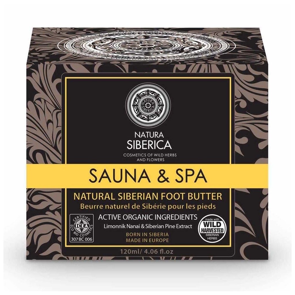 Natura Siberica Sauna & Spa Beurre Naturel de Sibèrie pour les Pieds