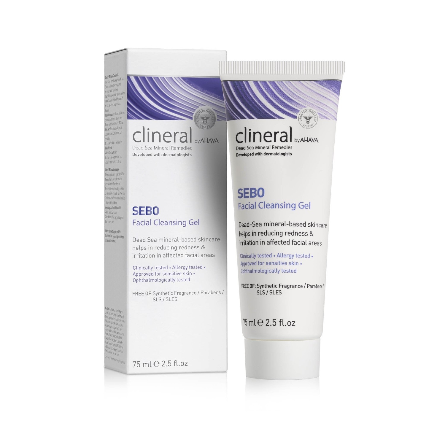 AHAVA Clineral SEBO Facial Cleansing Gel 75ml