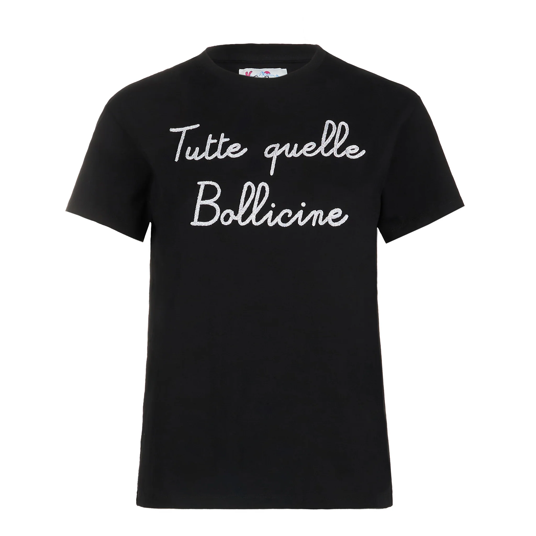 T-shirt pour femme avec le slogan « Toutes ces bulles »