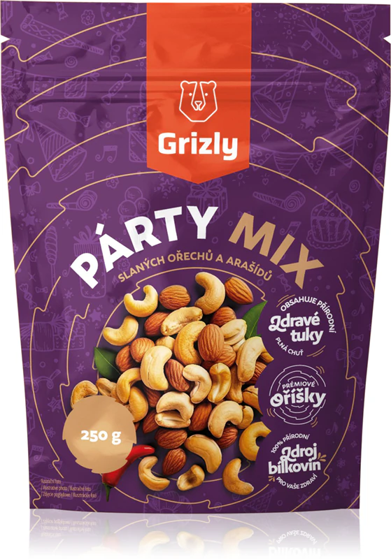 Grizly Salty Nut Mix – Party Mix Nussmischung