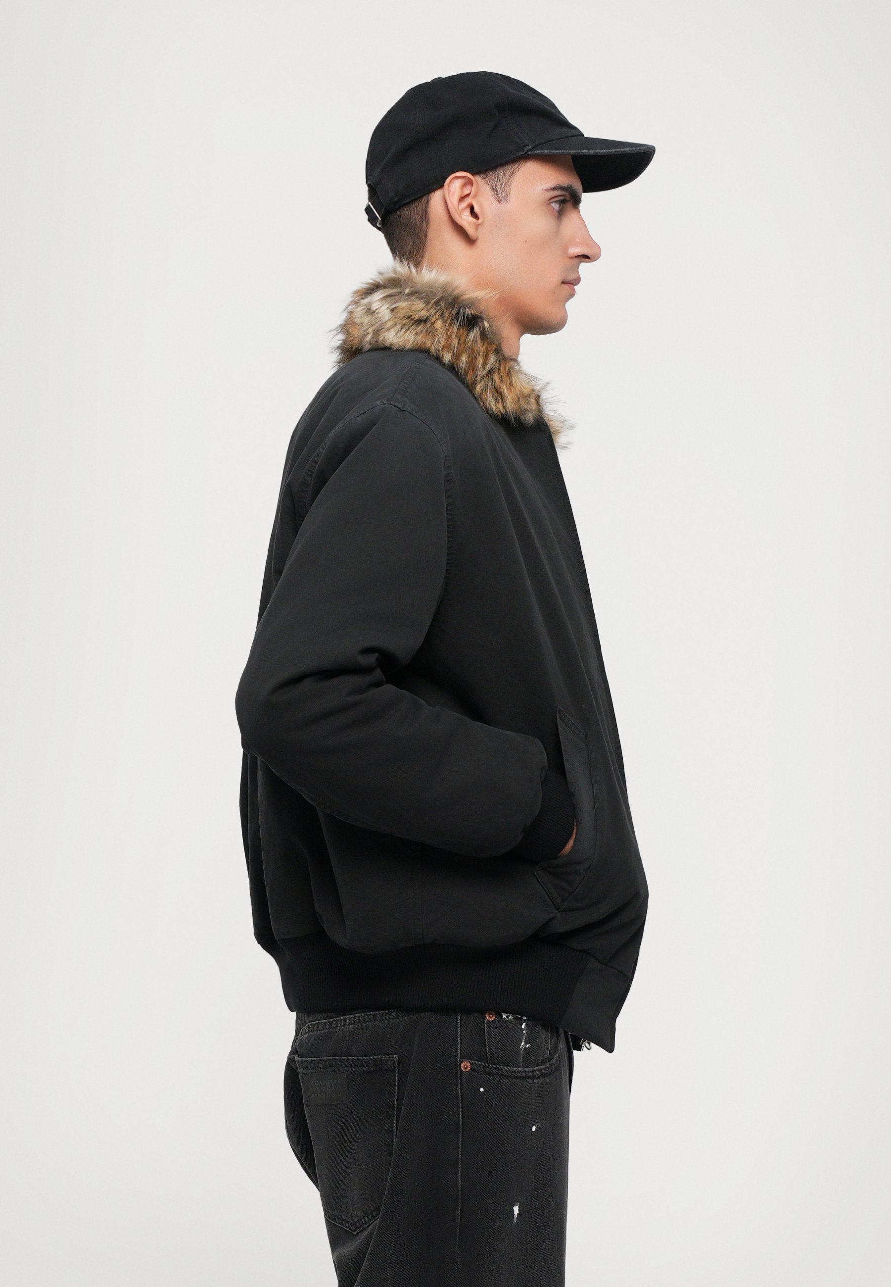 MM6 Maison Margiela GIACCA SPORTIVA - Giacca invernale - nera