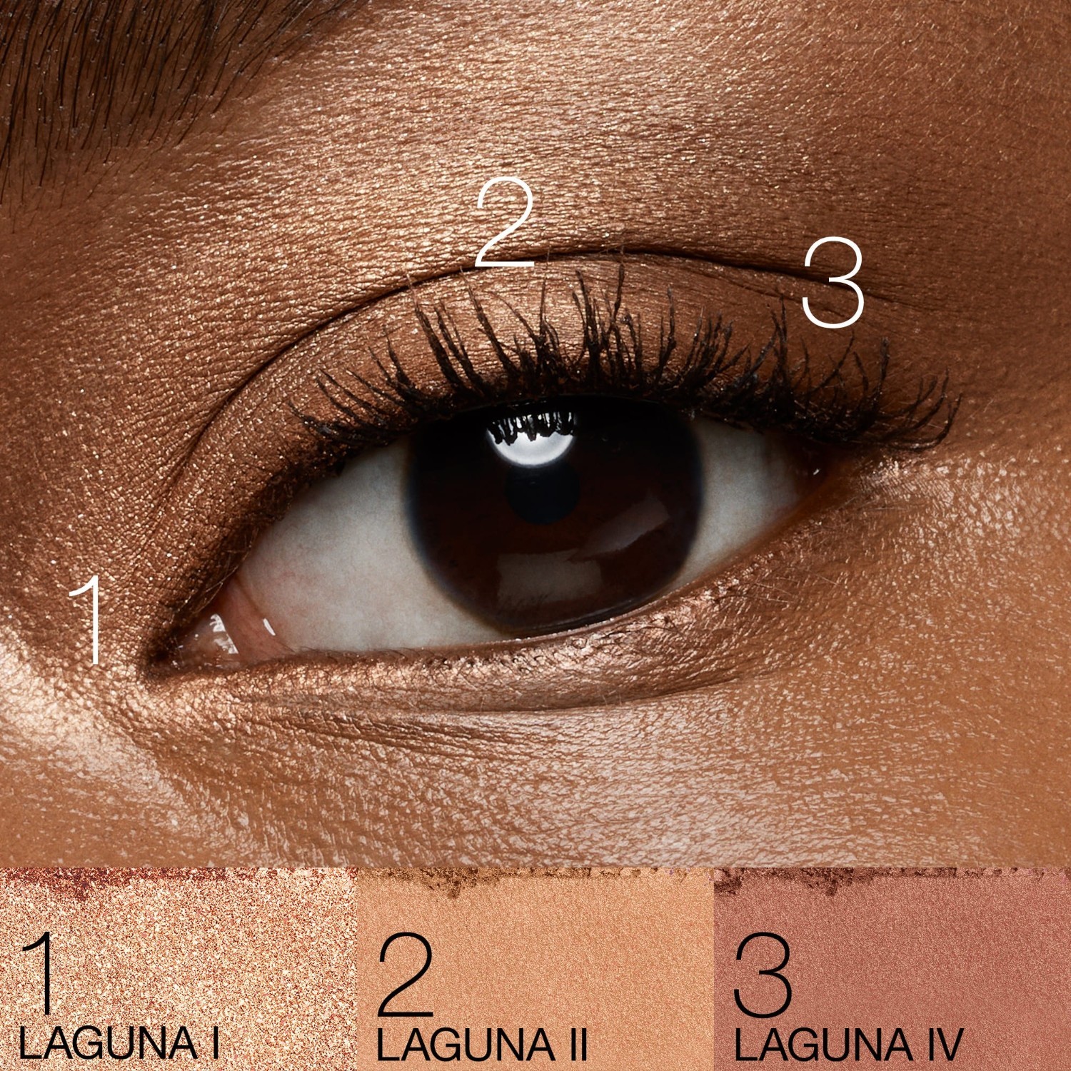 NARS sjenilo za oči Quad - 4,4 g