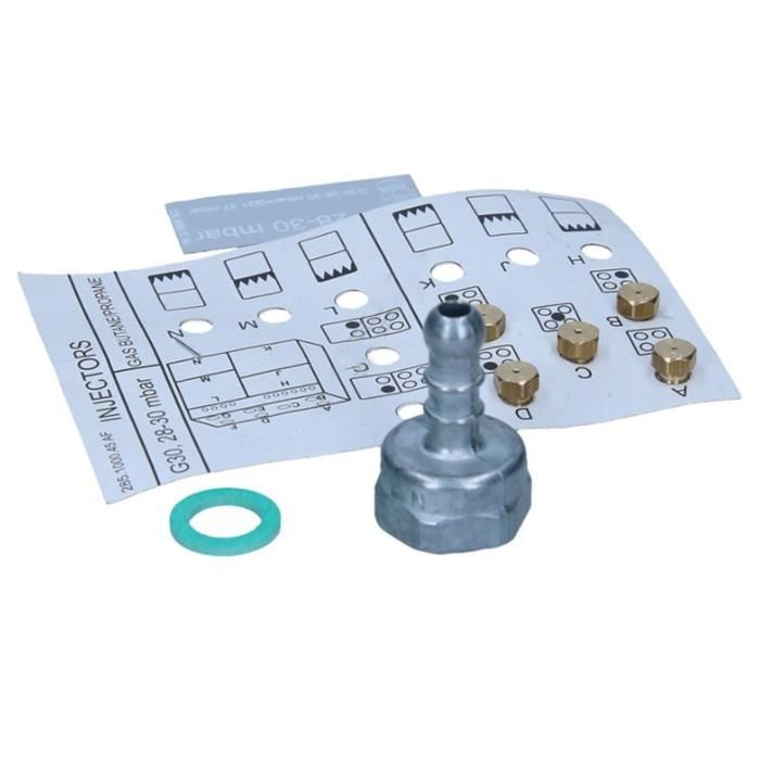 Kit iniettore di gas butano, ugelli per forno/piano cottura 4431930003, C00869264 BEKO, TEMPO LIBERO