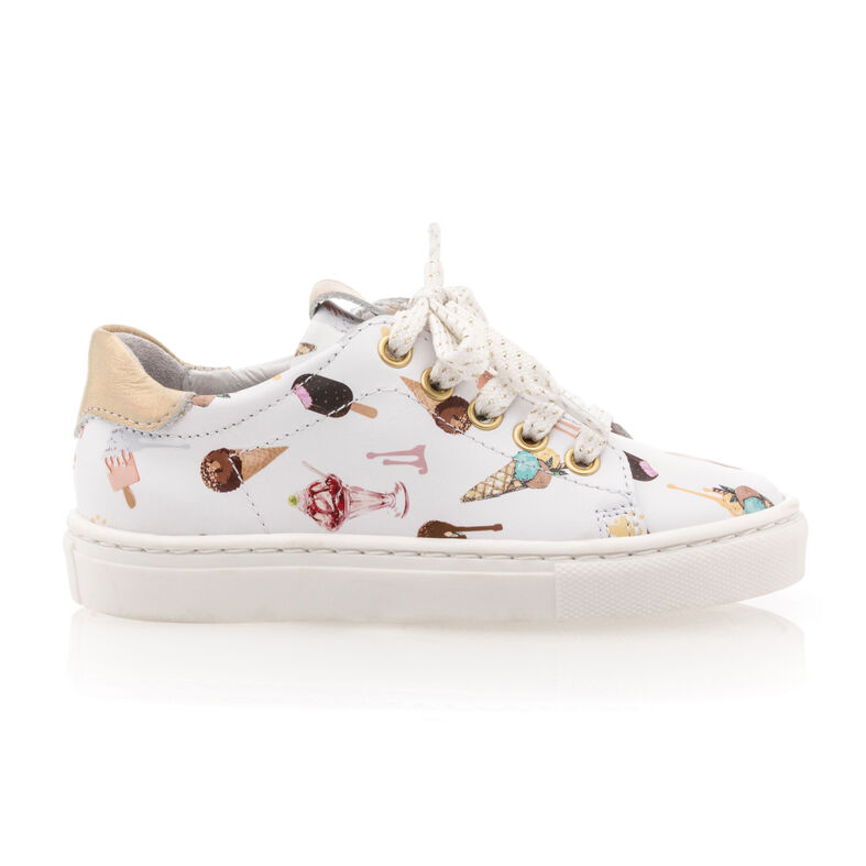 Cestini / scarpe da ginnastica Fille Blanc