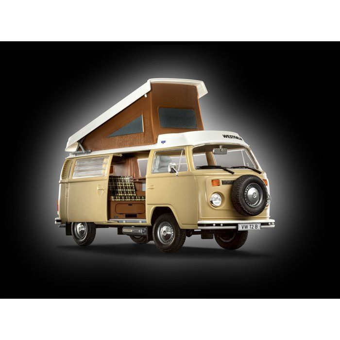 Model kit to build - REVELL - Click System - VW T2 Camper - No glue required - Pre-painted parts