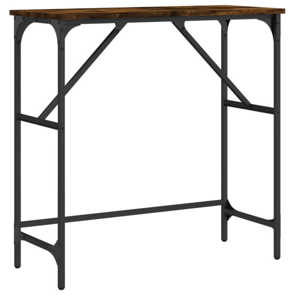 VidaXL Brąz 75 x 32 x 75 cm Materiał drewnopochodny