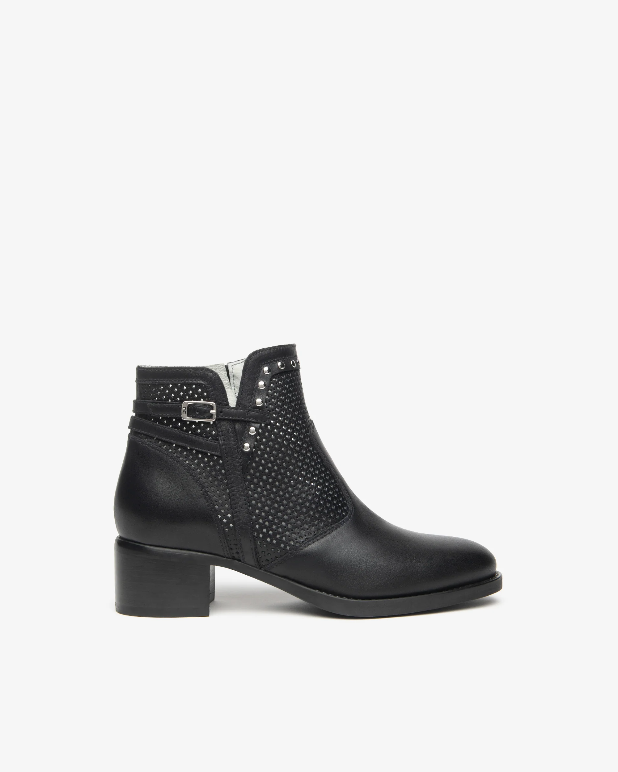  Damen-Ankle-Boots aus Leder