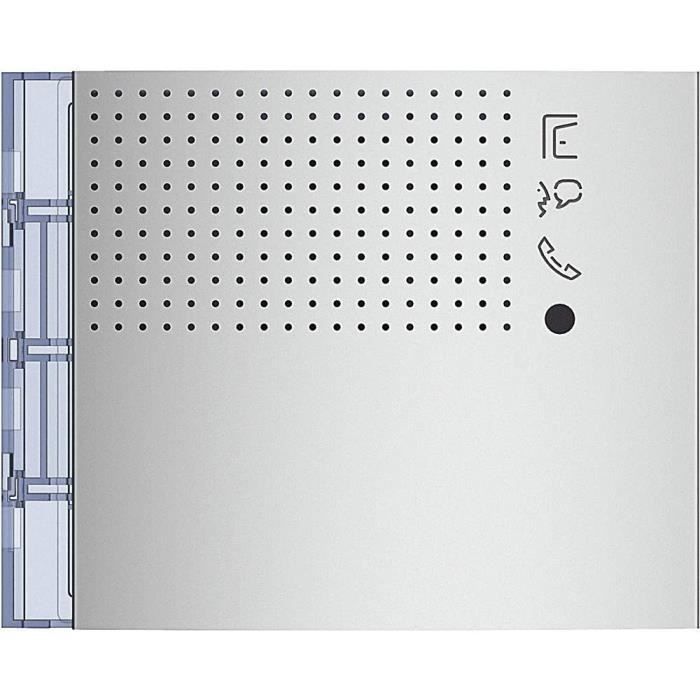 Interphone - BTICINO - 351101 - Module audio - Façade métal - Compact