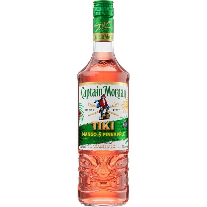 Captain Morgan - Tiki - Rum - Mango e Ananas - 25,0% Vol. - 70cl