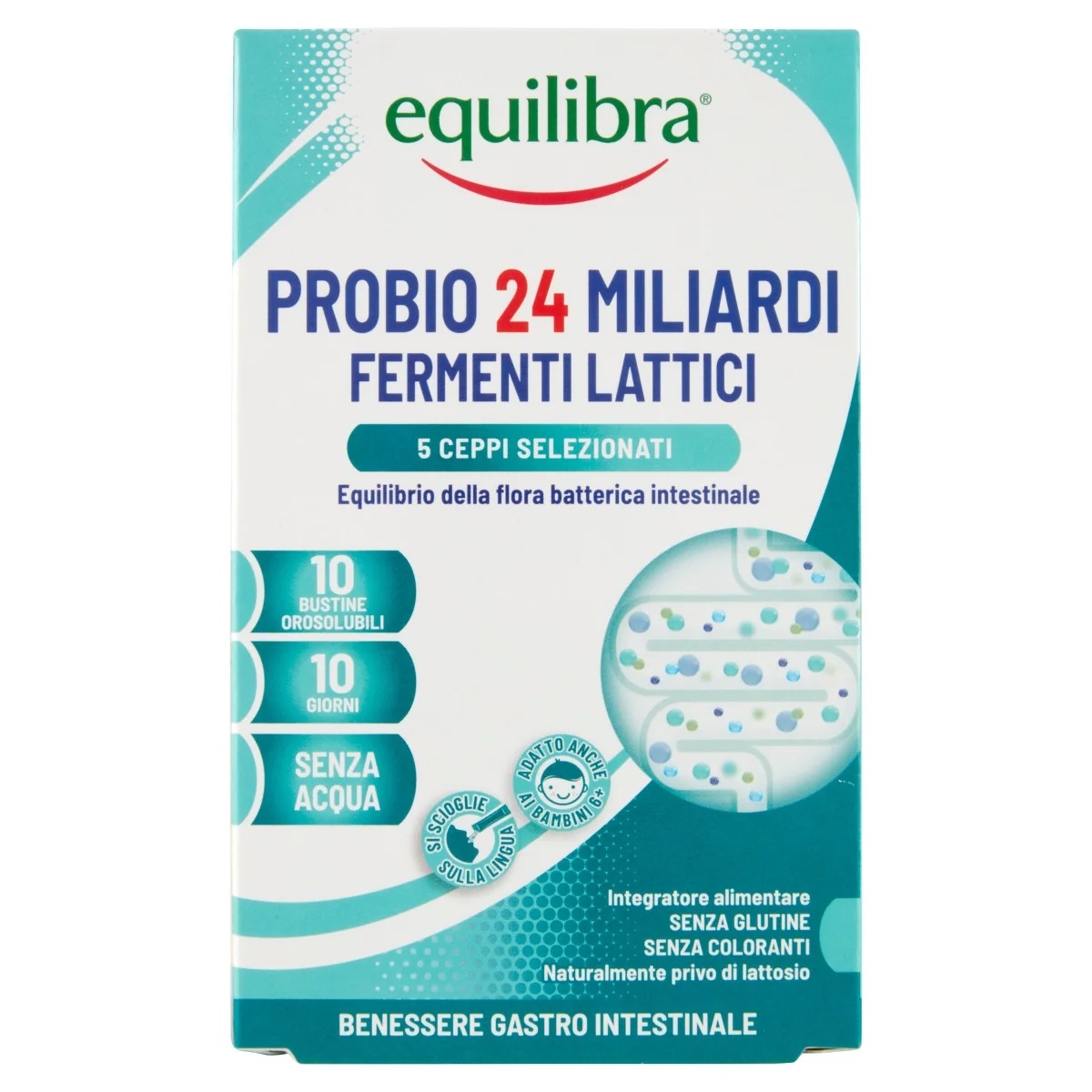 EQUILIBRA Equilibra Probio 24Bl 10 zakjes Darmflora Balans