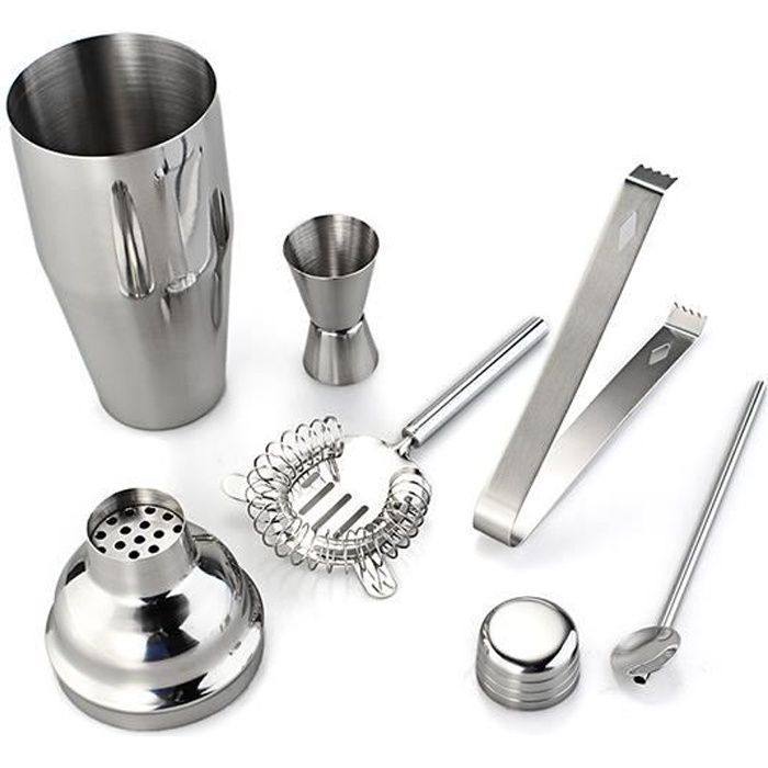 Cocktailset – WASDK – 5-teilig – Edelstahl – 750-ml-Shaker – Spülmaschinenfest