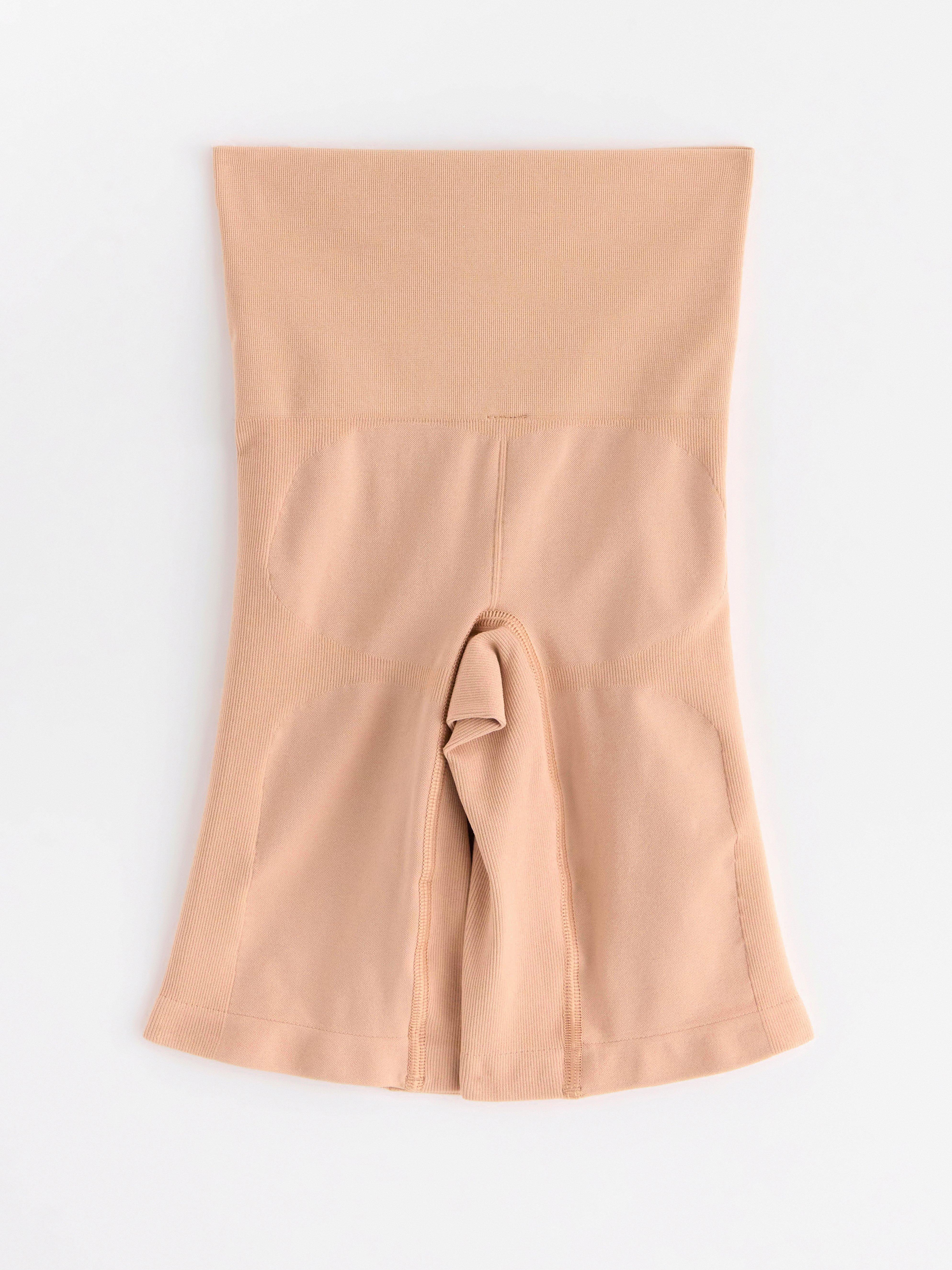 Slip cycliste gainant à maintien moyen Beige