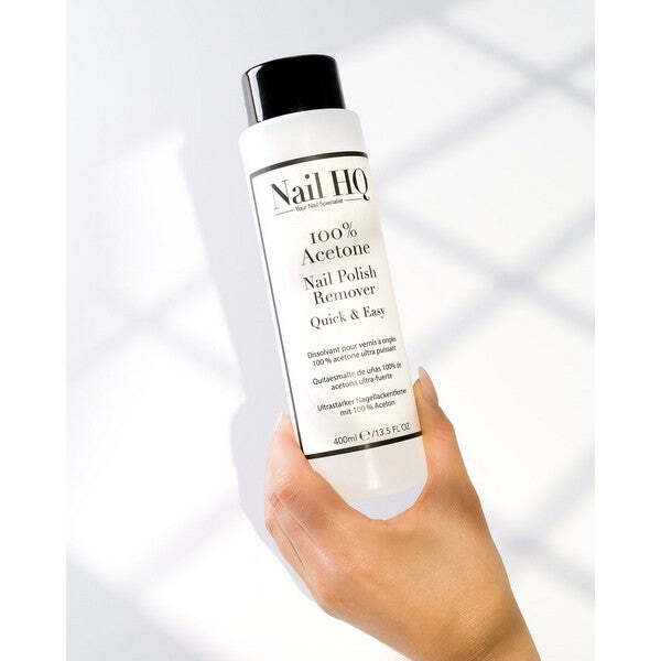 Nail HQ Nagellakremover met 100% aceton - 400 ml