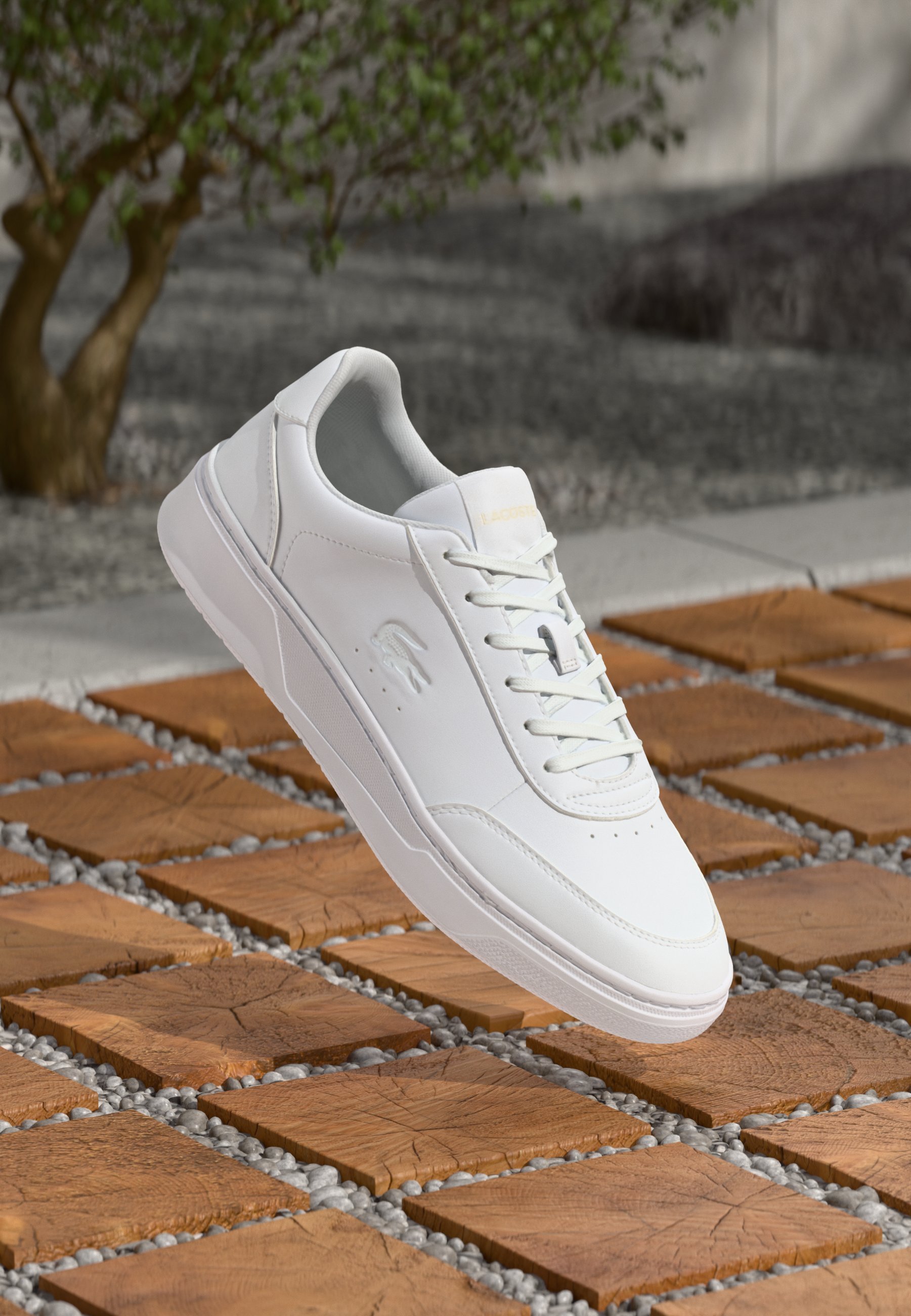 Baskets Lacoste COURT PRO 225 - blanches