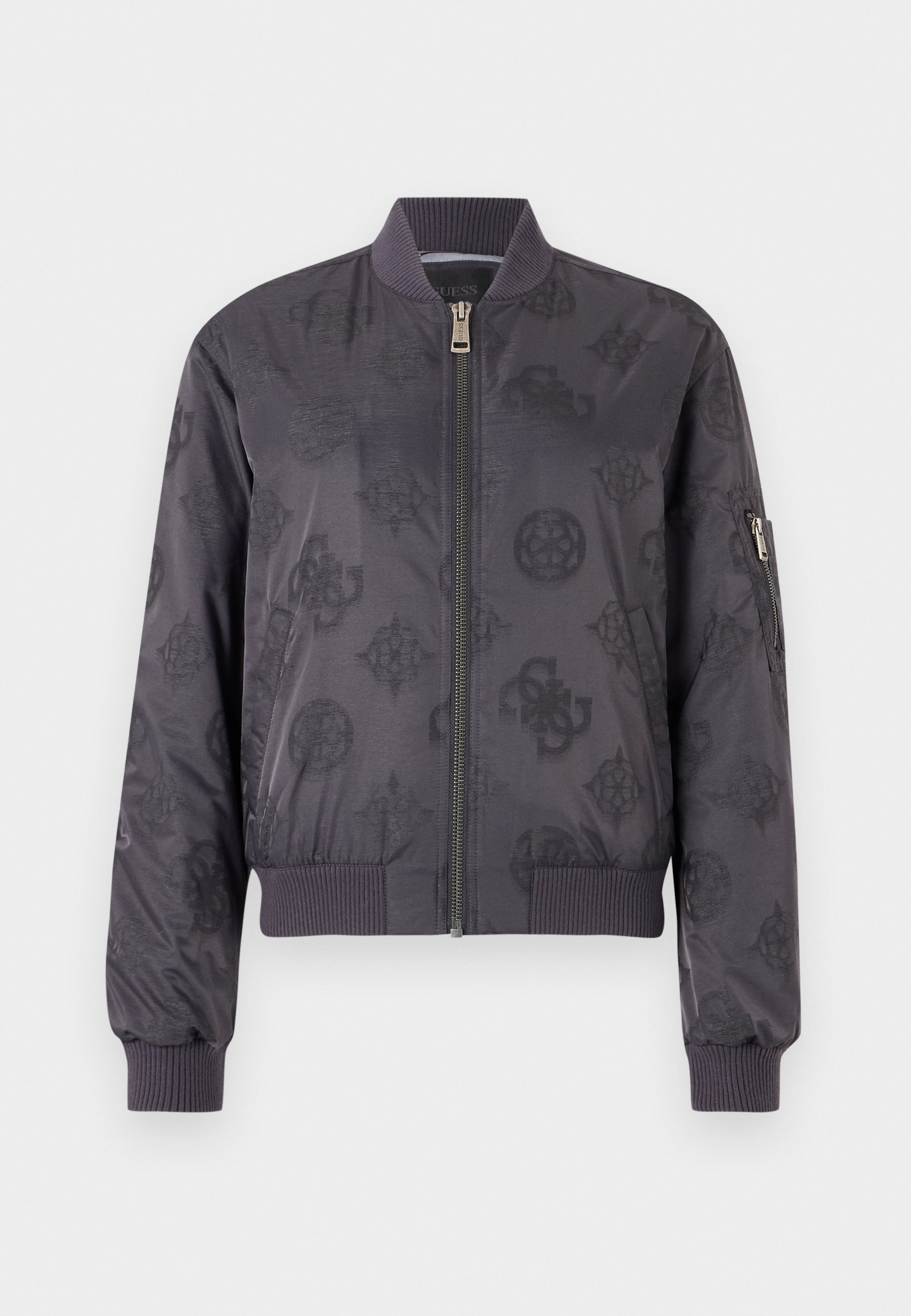 Guess PHILOMENE LOGO - Bomberjack - gitzwart multi