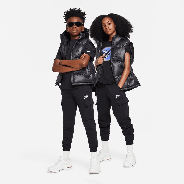 Pantaloni cargo in pile Sportswear Club