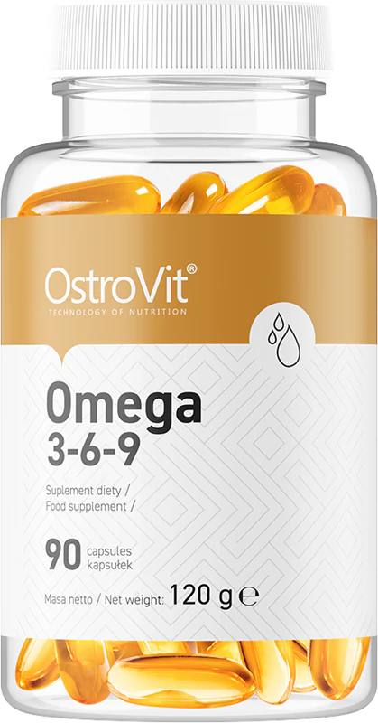 Výživový doplnok OstroVit Omega 3-6-9 podporuje správne fungovanie tela