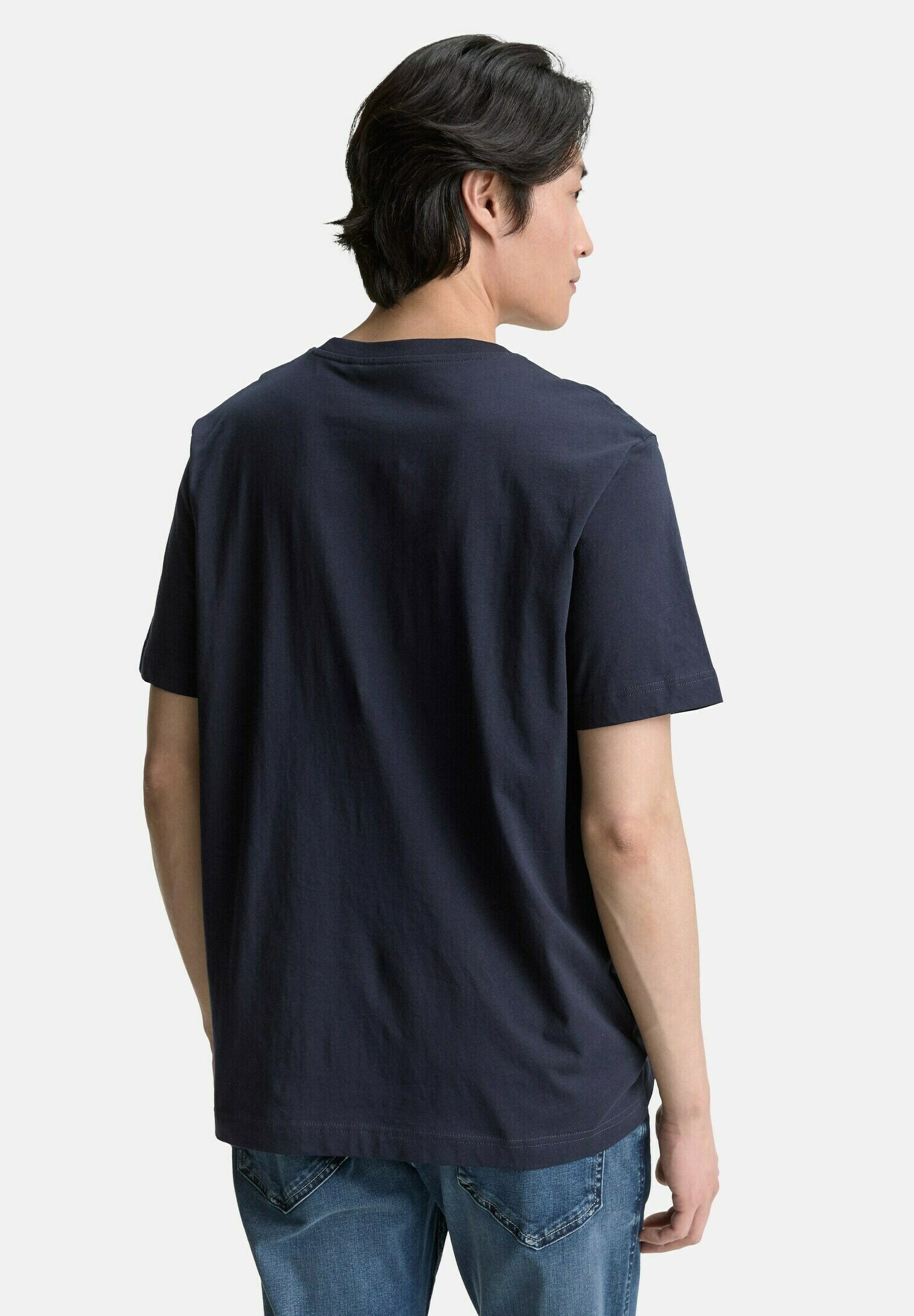 TOM TAILOR MIT PRINT - Bedrucktes T-Shirt - Himmelblau