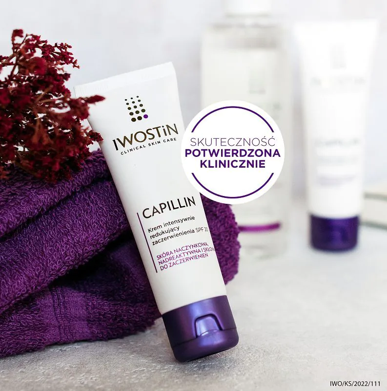 Iwostin Capillin Krem intensywnie redukujący zaczerwienienia SPF 20