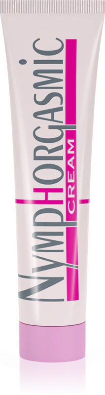 Creme de massagem RUF Nymphorgasmic, creme estimulante para áreas íntimas.