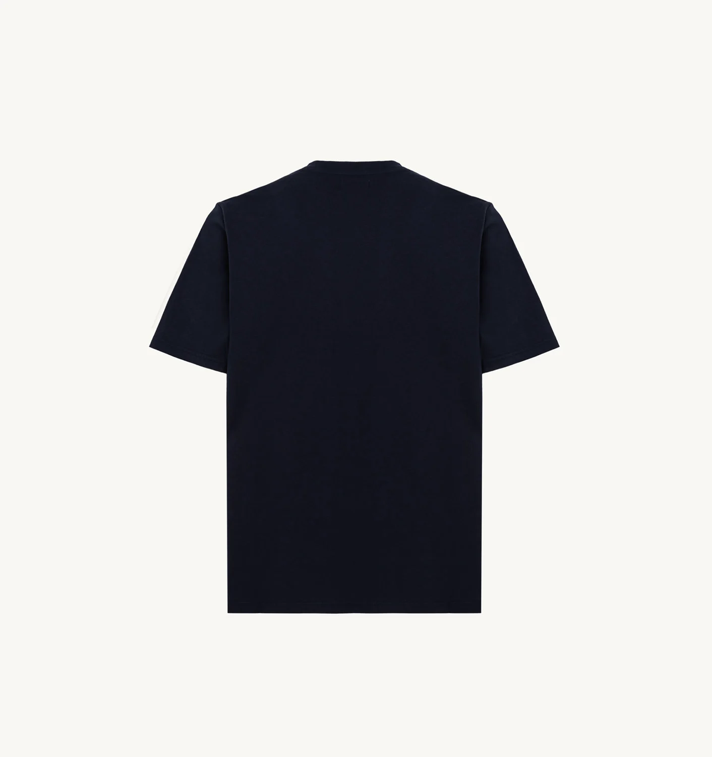 Tricou albastru din jersey de bumbac