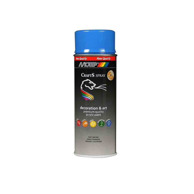 Sprayfärg för hobbybruk 400ml Himmelsblå RAL5015