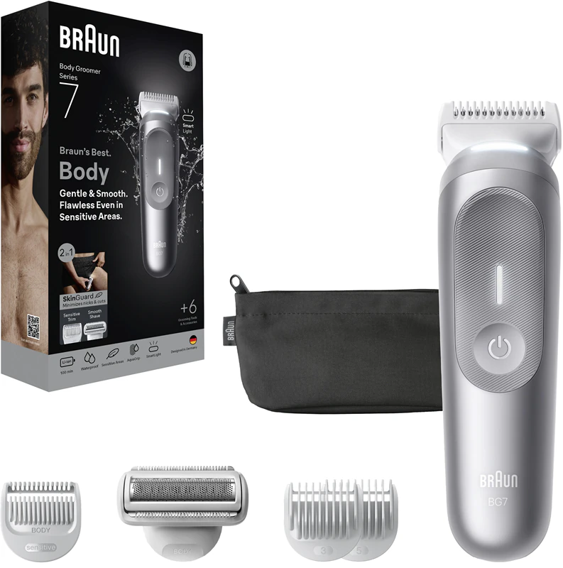 Braun Series 7 BG7550 intieme en lichaamstrimmer voor mannen