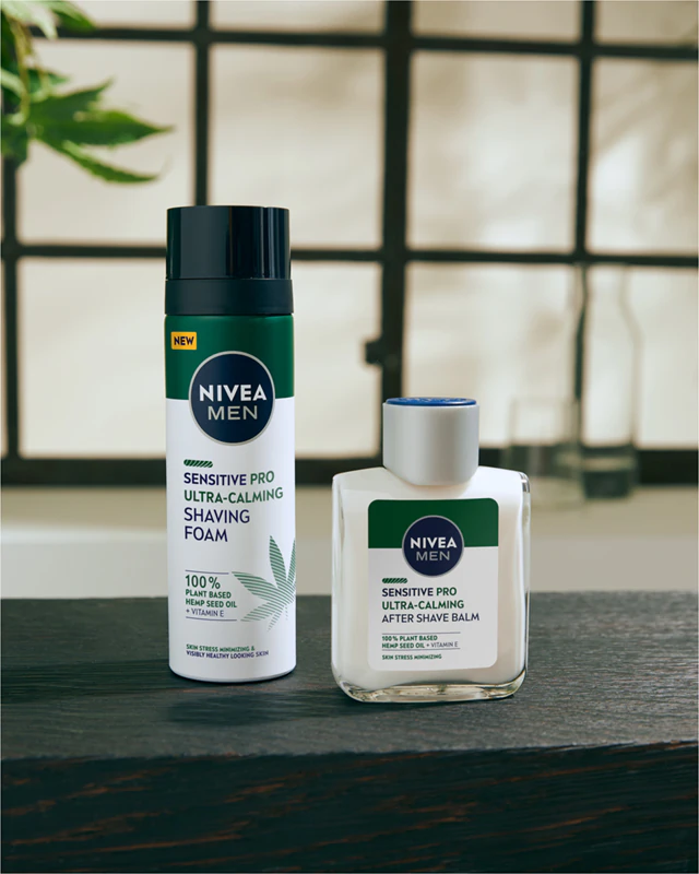 NIVEA MEN Sensitive Hemp Aftershave Balsem met hennepolie