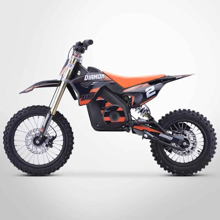 Moto Enfant Électrique 2000W / Moto cross ORION 2000W / 14/12 / Orange