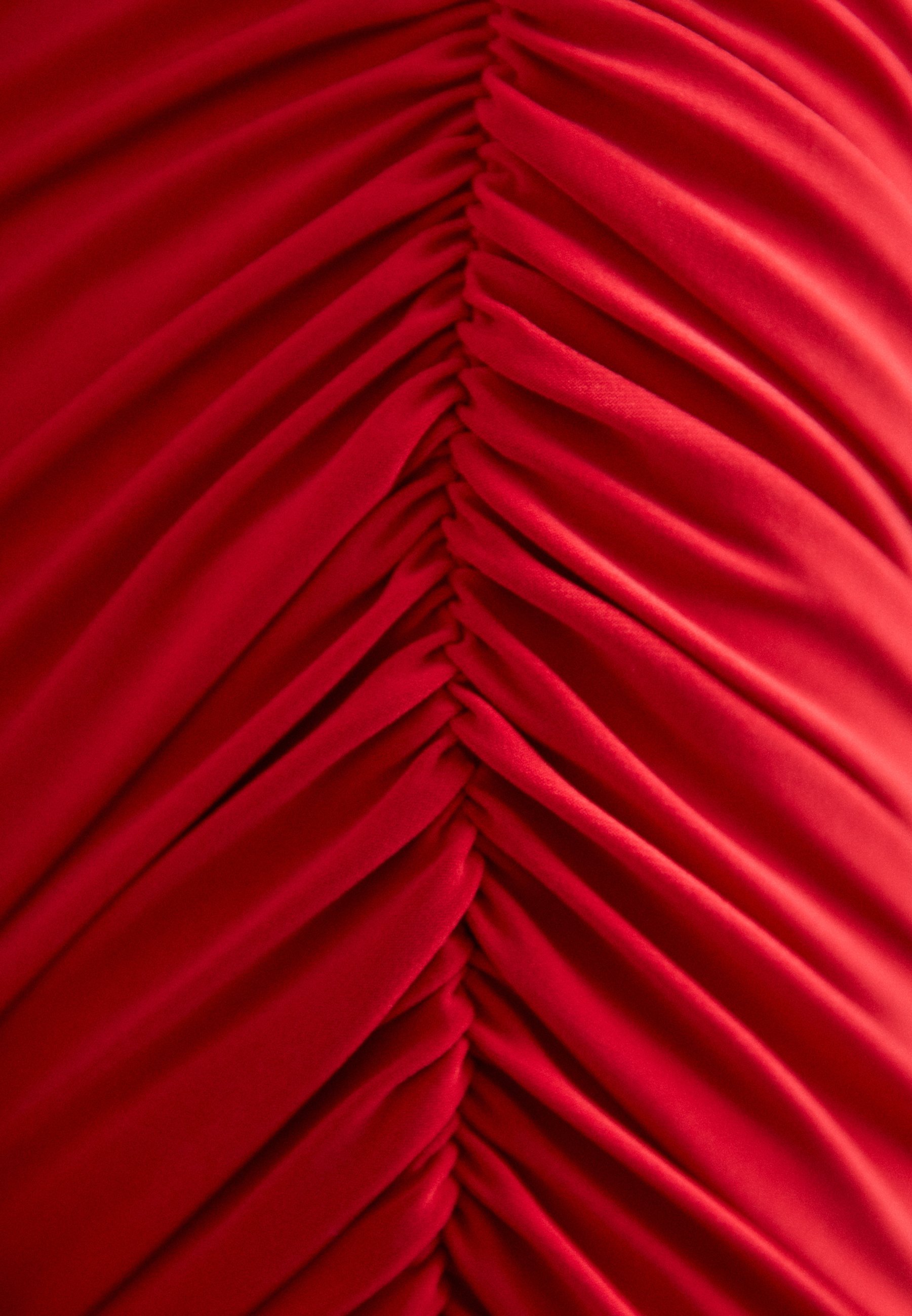 Robe de cocktail/de soirée rouge Norma Kamali DIANA GOWN - Rouge
