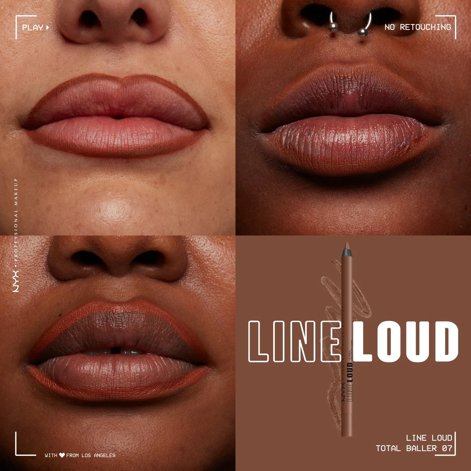 Labbra Line Loud Lip Liner Pencil - Matita labbra