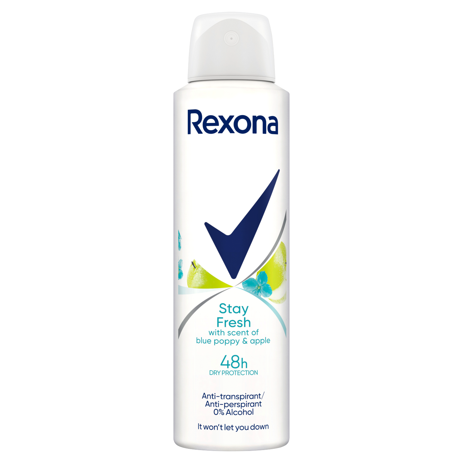 Rexona Antiperspirantspray för kvinnor 150ml Håll dig fräsch