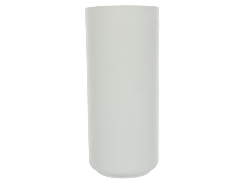 Wazon ceramiczny 25 cm szary