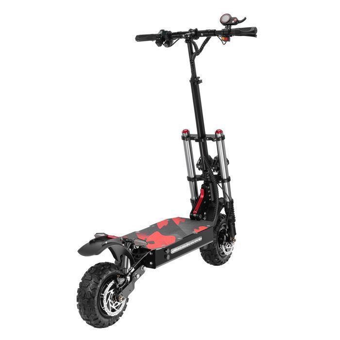 Patinete eléctrico BOYUEDA S3-11 - 2 motores de 3000 W - Batería de 60 V y 38 Ah - Neumáticos de 11