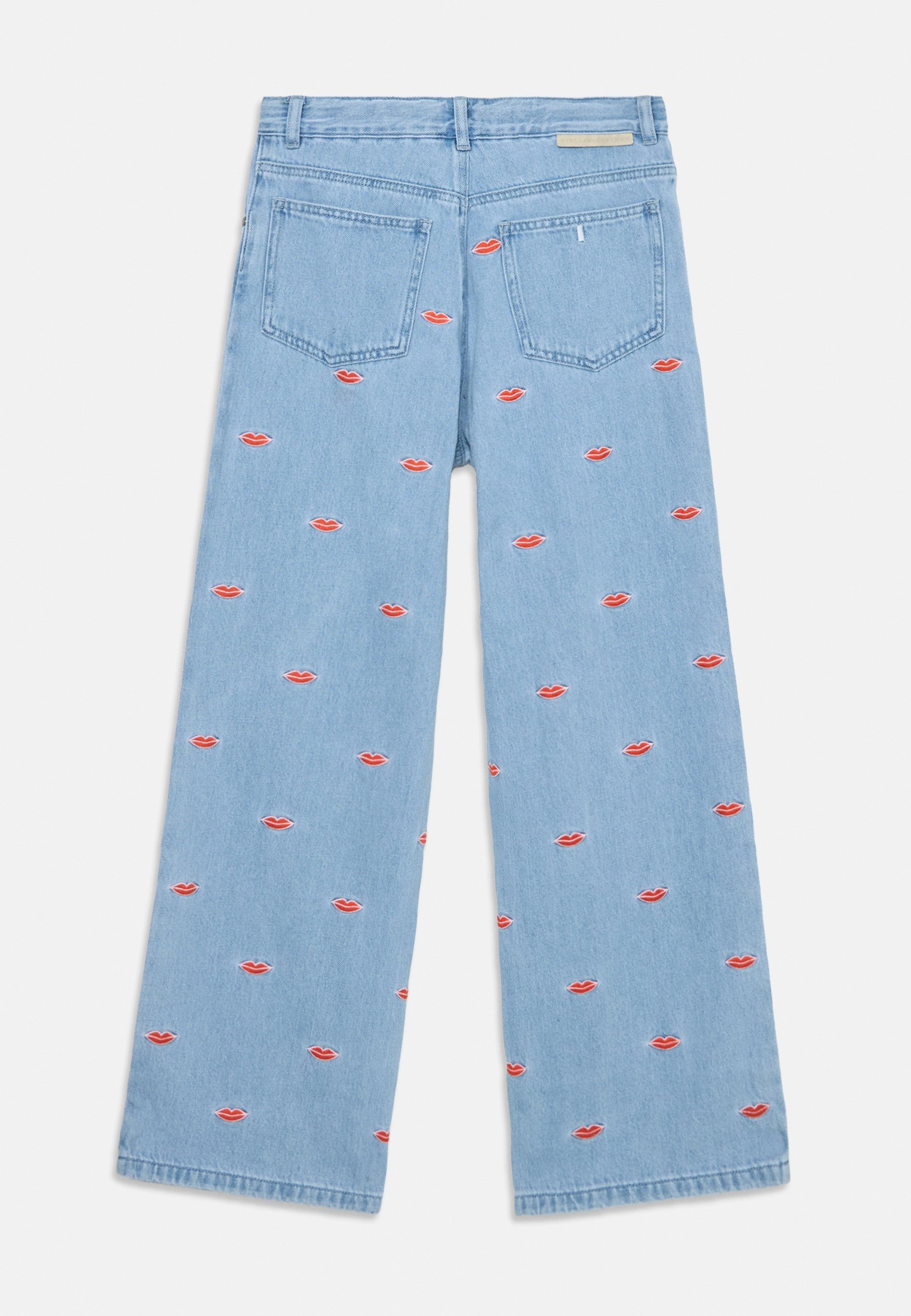 Stella McCartney Kids Broek Unisex - Relaxte jeans - lichtblauwe denim
