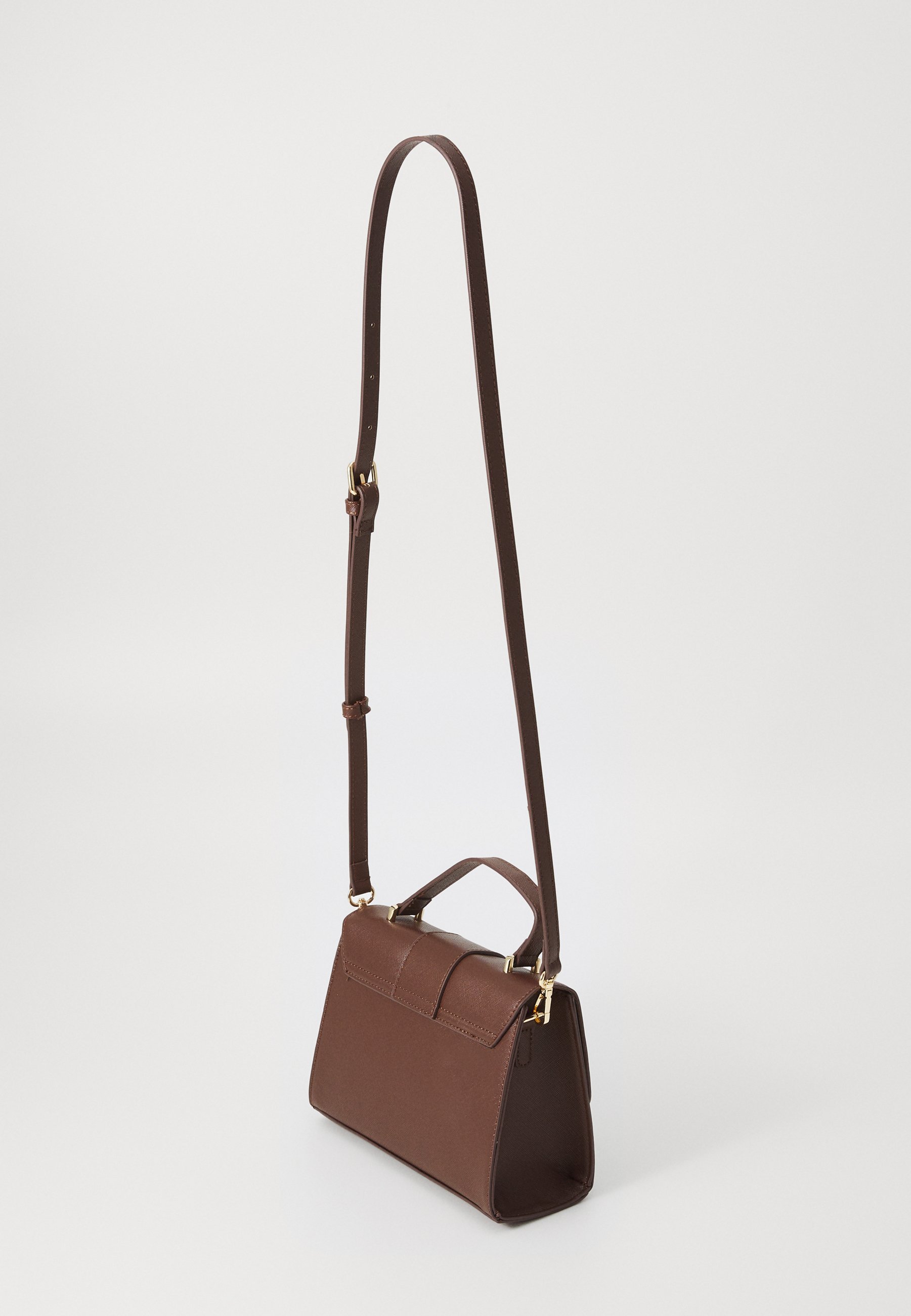 Anna Field Torebka typu cross body - ciemnobrązowa