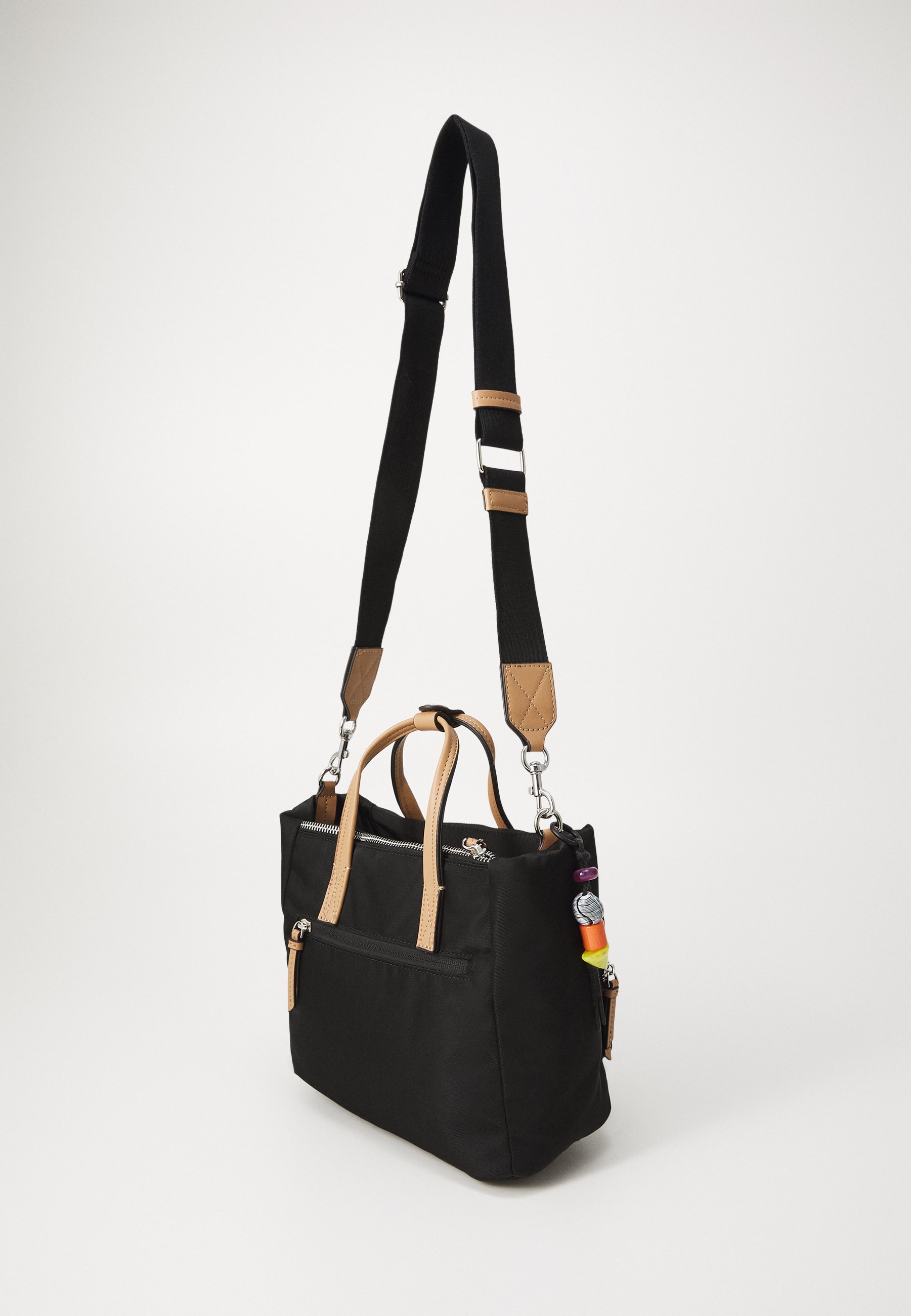 PARFOIS TOTE BAG AQUARIUS BLACK - Borsa a mano - nera