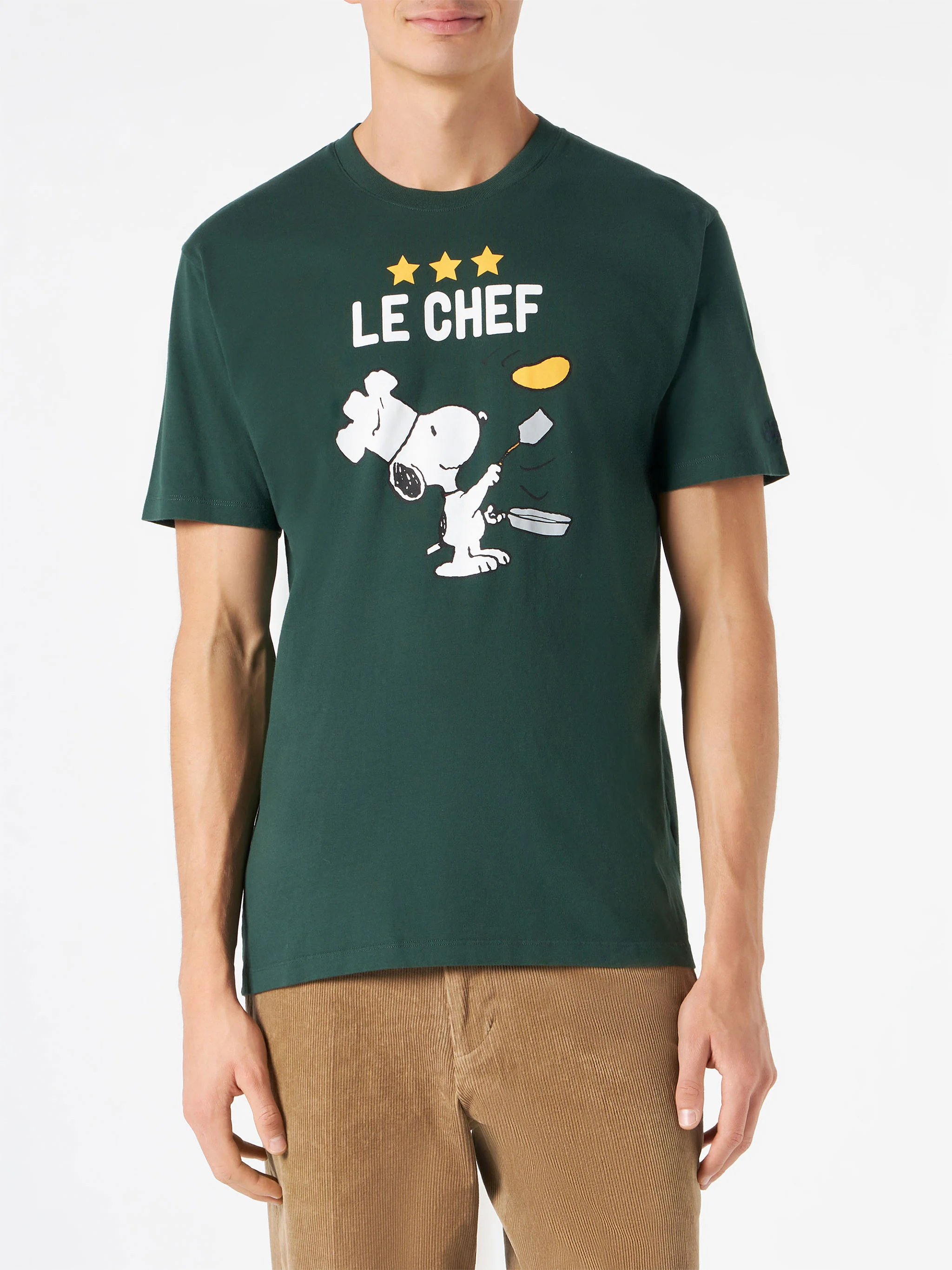 Heren T-shirt met Snoopy-print | SNOOPY - PEANUTS SPECIALE EDITIE