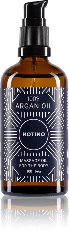 Darilni set Notino z arganovim oljem za masažo telesa za ženske
