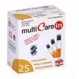 Multicare Triglycerid-Teststreifen, 25 Stück