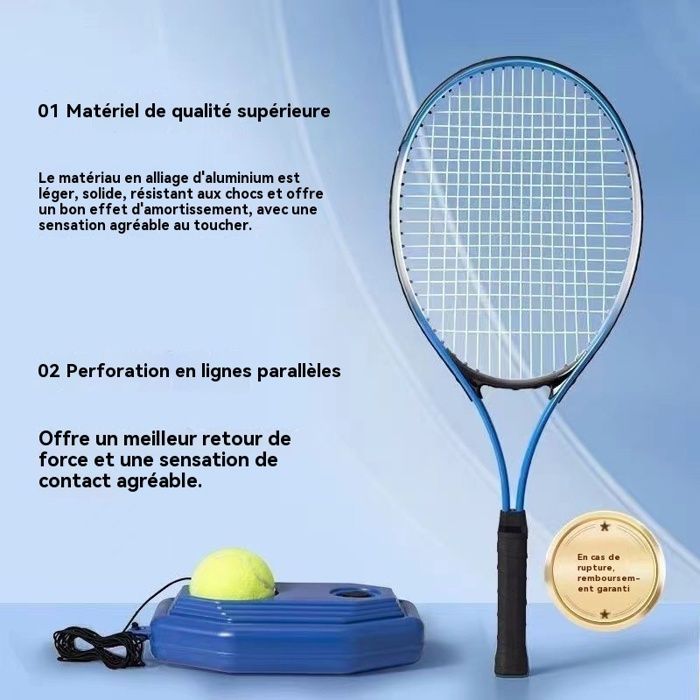 Tennistrainingsset - Tennistrainingsmateriaal - Zelfstudietool voor kinderen - Tennisset