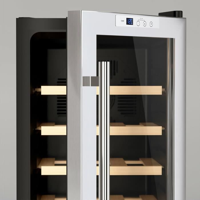Wine cellar - LES PETITS CHAMPS - CAVC18 - 18 bottles - Electronic control - LED lighting
