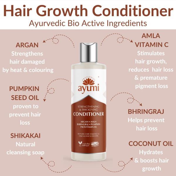 Balsamo Ayumi Naturals all'Argan e Sandalo 250 ml