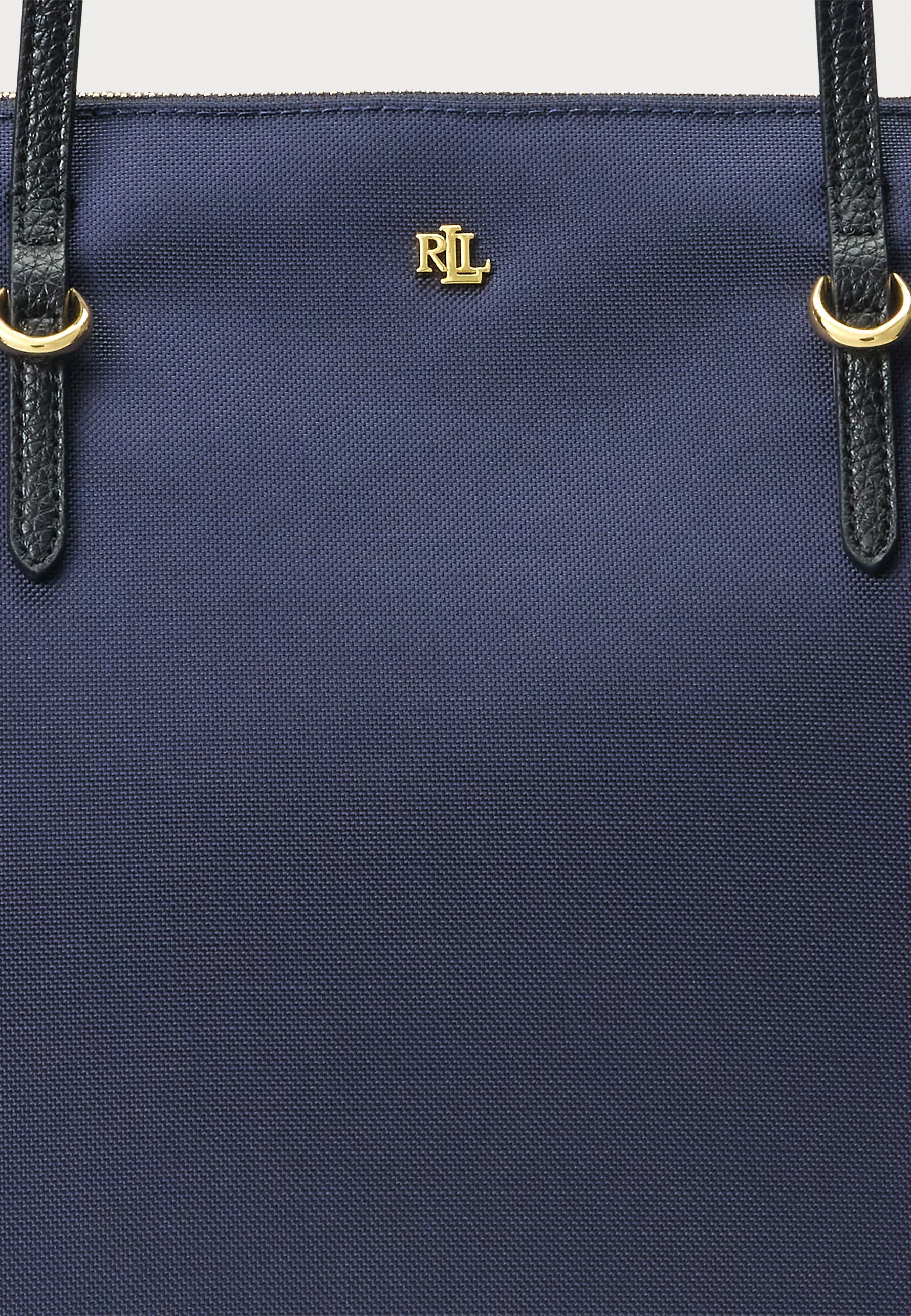 Lauren Ralph Lauren Nylon Keaton Tote Bag (groß) – Tote Bag – edles Marineblau