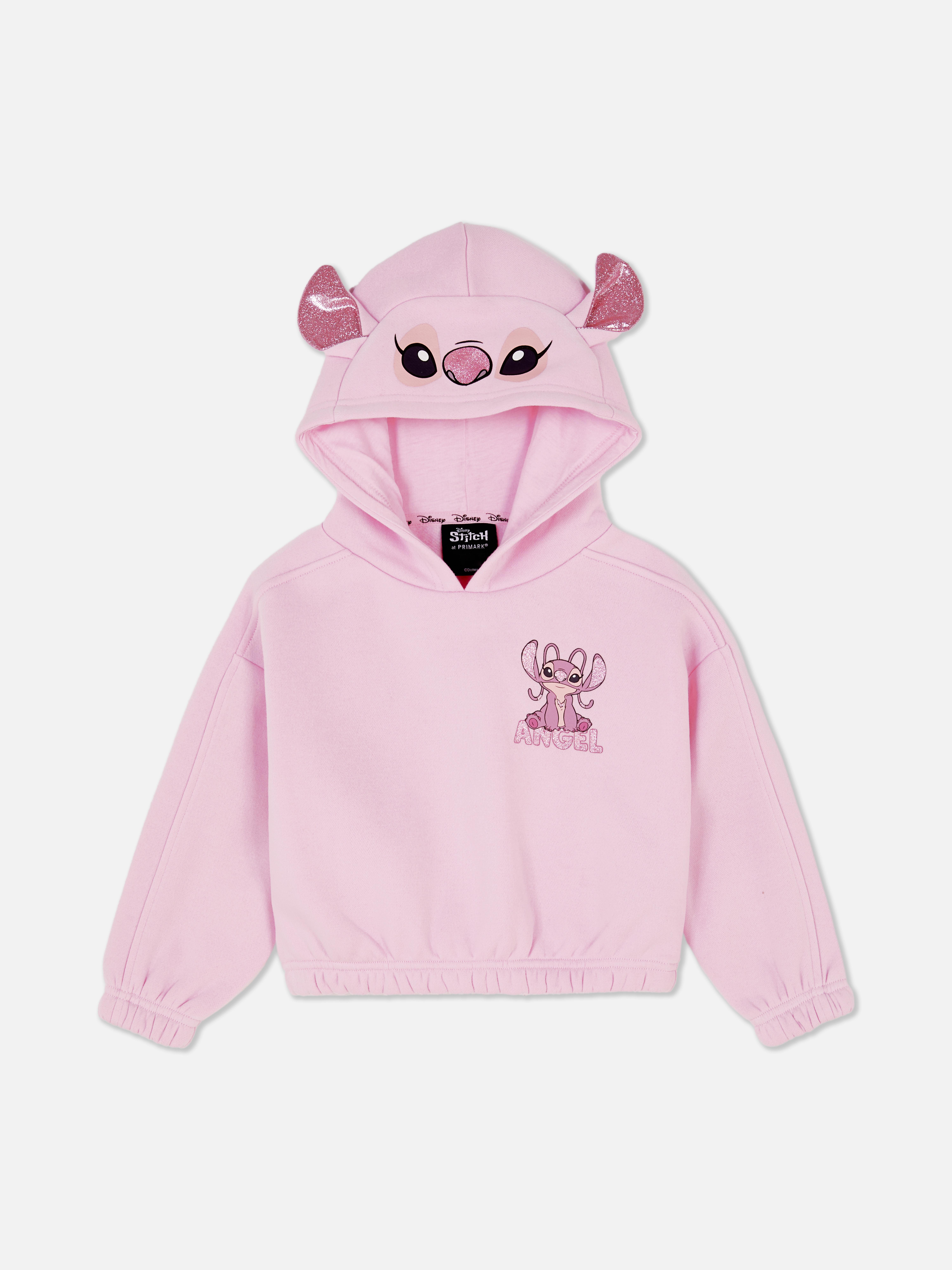 Disney's Angel Short Hoodie Dieser kurze Hoodie mit Disney's Angel-Motiv und einzigartig gestalteter Kapuze ist einfach himmlisch!