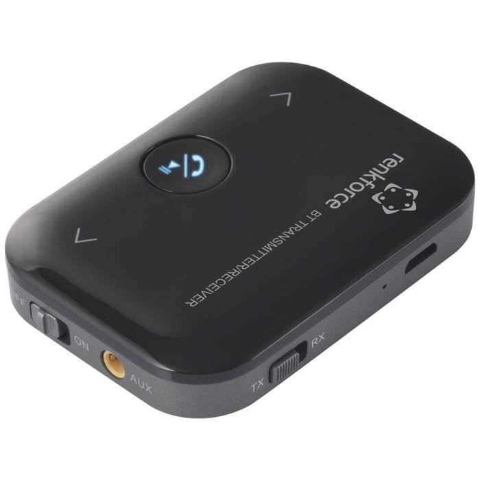 Trasmettitore/ricevitore musicale Bluetooth - RENKFORCE - RF-BTR-150 - Bluetooth 5.0 - Batteria integrata - Portata 8 m