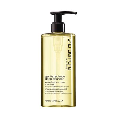 Shu Uemura Radiance Deep Cleanser Shampoo for hodebunn og hår, Dyprens, Glans, 400 ml